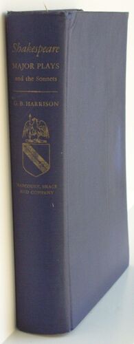 Shakespeare Major Plays And The Sonnets (Shakespeare Pièces Importantes Et Sonnets)
