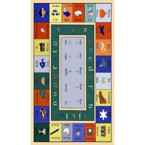 Homemania Tapis Imprimé Game 1 - Pour Les Enfants - Décoration De Maison - Antidérapants - Pour Salon, Séjour, Chambre À Coucher - Multicolore En Polyester, Coton, 60 X 100 Cm