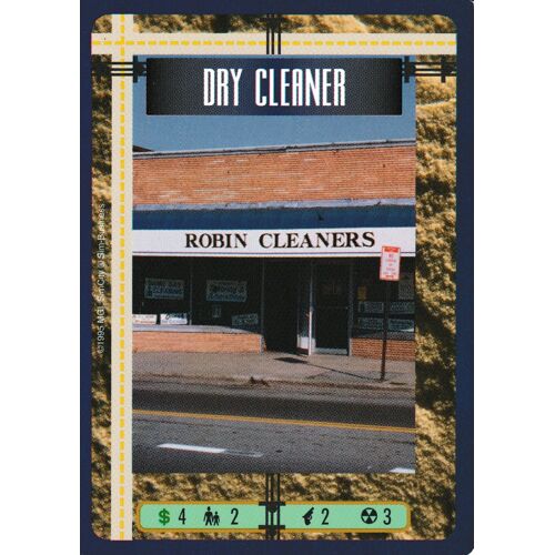 Carte - Sim City - The Card Game - Dry Cleaner - Vo