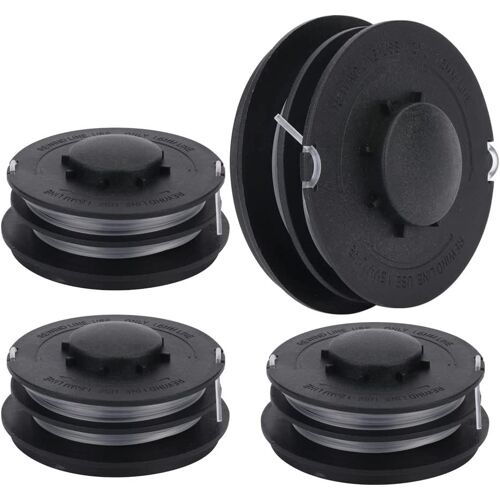 Lot de 4 bobines de fil compatibles avec Einhell GC-ET 4530,10 m, 2 mm,Bobines de Coupe-Bordures pour Einhell 3405685