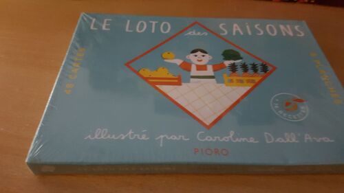 Le Loto Des Saisons Illustré Par Caroline Dall'ava Edition Pioro