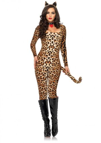 Costume Combinaison Moulante Leopard - Leg Avenue Leg Avenue Léopard Xs