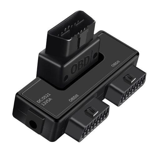 Obd2 Une - Minute - Deux Fils De Convertisseur 16 Broches 16 - Core Camion De Voiture Nouvelle Énergie Obd Universel Avec Interface Dc5521