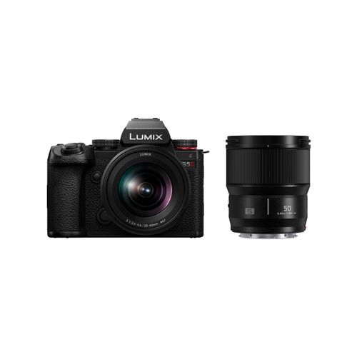 Panasonic Lumix S5 Mark II + S 20-60mm f/3.5-5.6 + S 50mm f/1.8