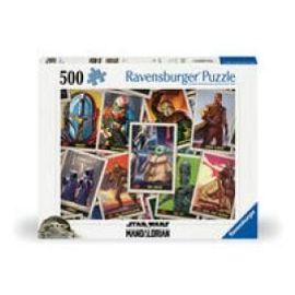 PUZZLE Puzzle 500 p - Baby Yoda / Star Wars Mandalorian