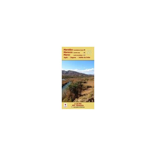 N12: Agdz . Zagora . Vallée Du Drâa . 1:120.000