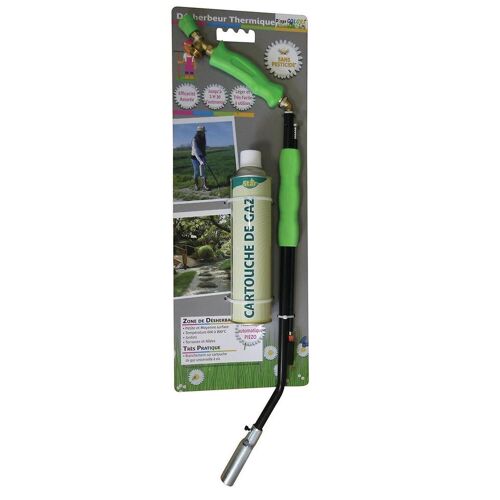 Désherbeur thermique avec cartouche - vert