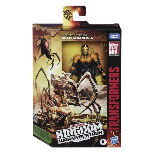 Transformers Transformers Generations War For Cybertron: Kingdom - Wfc-K5 Blackarachnia Deluxe