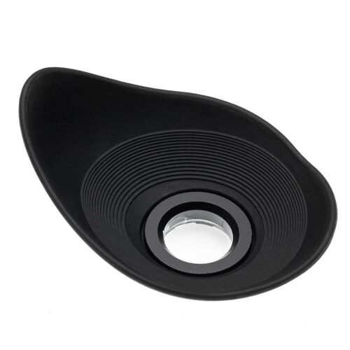 vhbw Oeilleton pour viseur compatible avec Nikon F801s, F90, F90x appareil photo reflex DSLR oculaire - noir, ovale, verrouillable