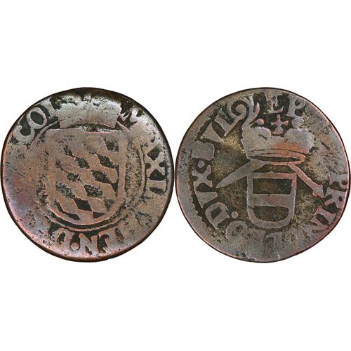 Belgique - Liege -  1655 - Maximilien Henri De Bavière - 4.14 G. - Liard - 22-102