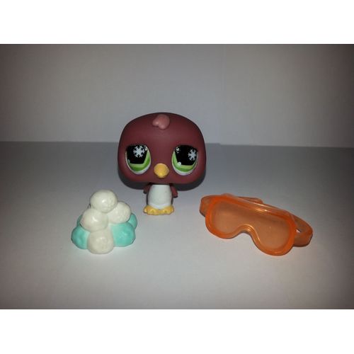Pingouin + Lunettes Ski + Boules De Neige