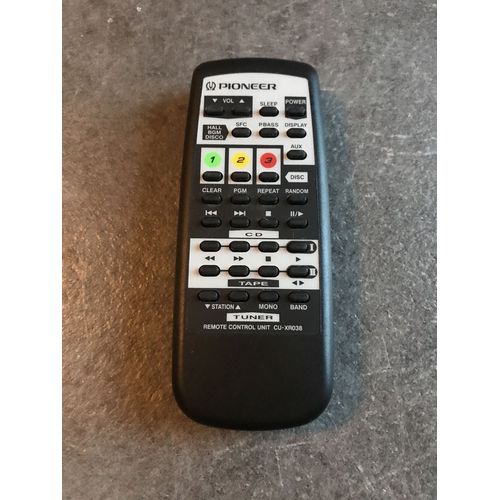 Télécommande Pioneer CU-XR038