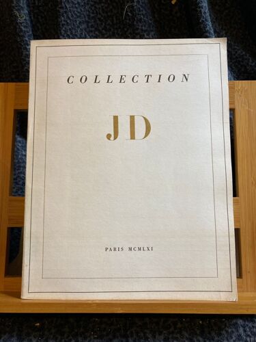 Catalogue De Vente Collection Jd Jean Davray Paris Décembre 1961