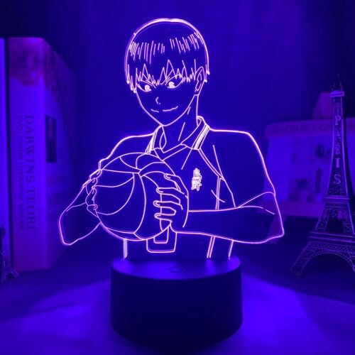 Haikyu Anime!!! Lampe Led Tobio Kageyama, Veilleuse De Décoration Pour Chambre À Coucher, Cadeau D'anniversaire Pour Enfants, Haikyuu