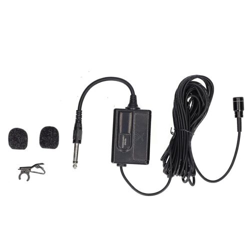 Micro Cravate Filaire À Condensateur À Pincette - Câble De 236 Pouces Pour Une Connexion Facile Du Signal
