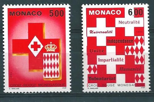 Monaco N° 1906 & 1907