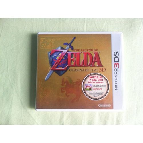 Zelda Ocarina Of Time 3d Kit Réservation 3ds