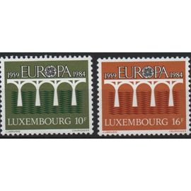 Luxembourg Timbres Europa 1984
