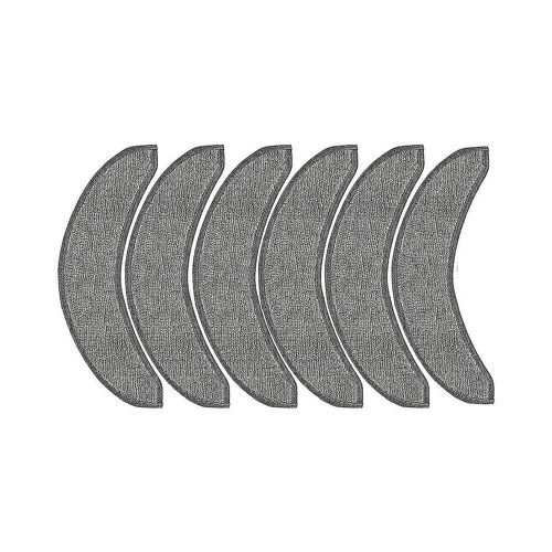 6pack Replacement Mop Pads For Combo J7+ Robot Vacuum, Reusable Microfiber Mopping Pad Accessories