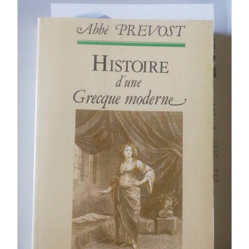 Histoire D'une Grecque Moderne