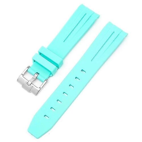 Strap For The Swatch Omega Joint Moon Planet Curved Centre Square Buckle 20mm