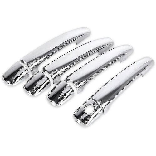 For Peugeot 208 2012-2018 Luxuriou Chrome Exterior Door Handle Cover