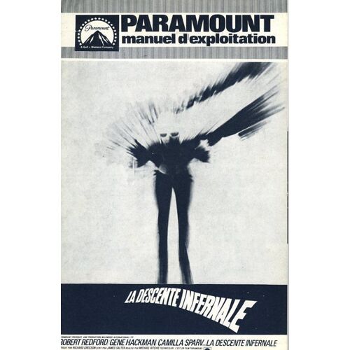 La Descente Infernale, Synopsis Dépliant-Michael Ritchie, Carole Carle, Robert Redford, Gene Hackman