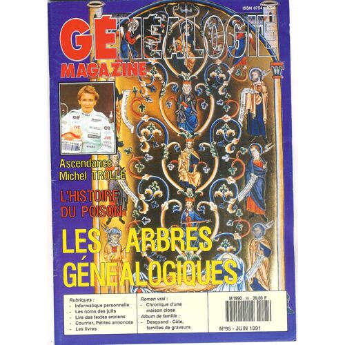 Genealogie Magazine. Juin 1991 N 95