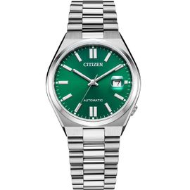 Citizen Montre Argent Analogique Hommes Tsuyosa Nj0150-81x