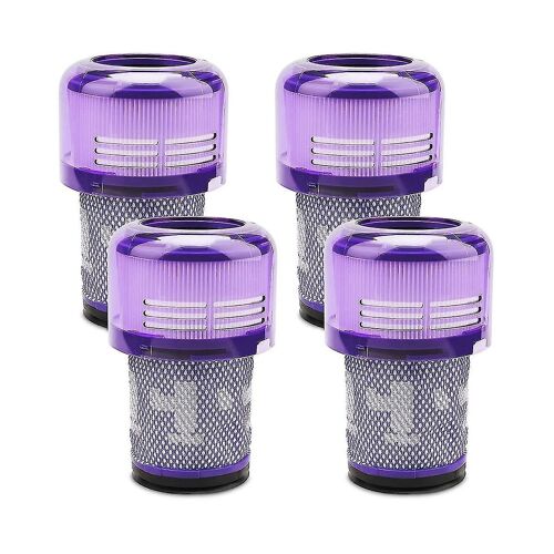 4 Pack V12 Filters Replacement For V12 Slim Vacuums And V12 Detect Slim Vacuums, Part No.971517-01