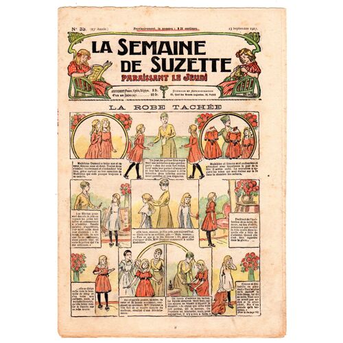 La Semaine De Suzette (13ème Année) N° 33 Du 13/09/1917