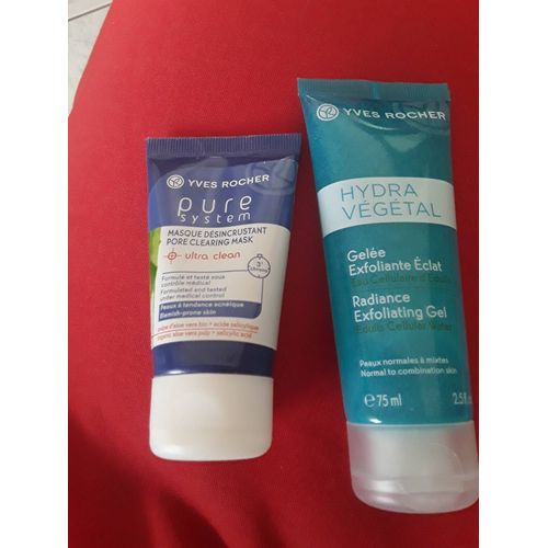 Lot Un Tube Desincrustant + Un Gelee Exfoliante 
