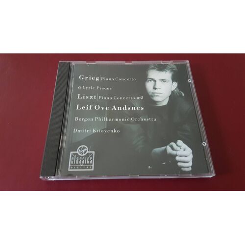Leif Ove Andsnes Joue Grieg Liszt Au Piano. Orchestre Philharmonique De Bergen
