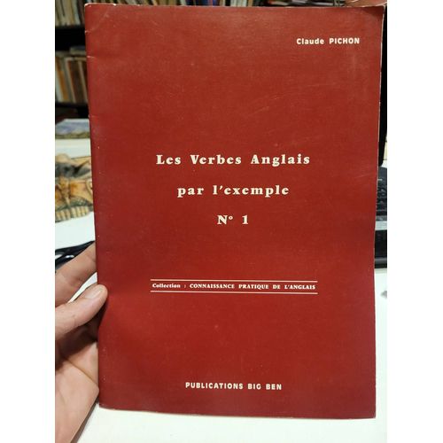 Les Verbes Anglais Par L'Exemple ... Claude Pichon