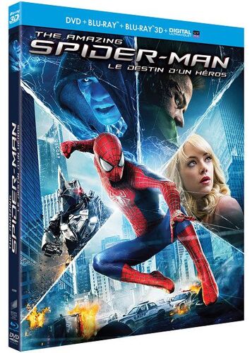 The Amazing Spider-Man 2 : Le Destin D'un Héros - Combo Blu-Ray 3d + Blu-Ray + Dvd + Copie Digitale