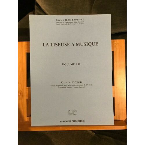 La Liseuse À Musique Volume 3 - Cours Moyen - Textes Progressifs Pour La Formation Musicale De 2ème Cycle (Deuxième Phase, Lecture Chantée)