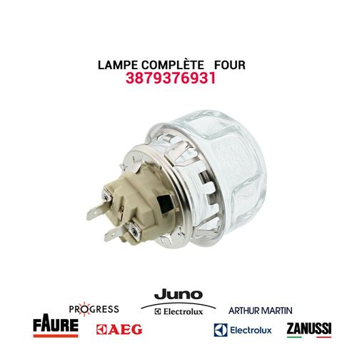 Lampe complète - 3879376931 - Four ELECTROLUX FAURE ZANUSSI