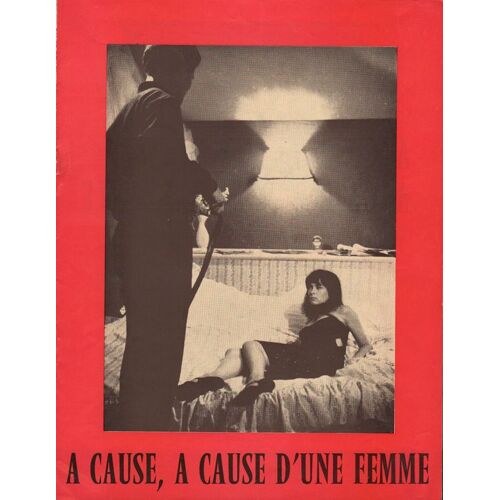 À Cause, À Cause D'une Femme, Synopsis Dépliant, Michel Deville, Jacques Charrier, Mylène Demongeot