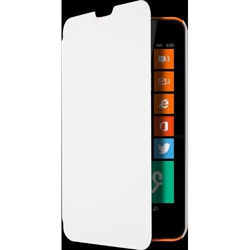 Etui folio blanc pour Nokia Lumia 635