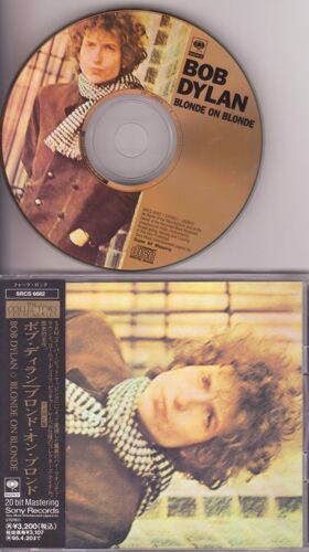 Bob Dylan Cd Blonde On Blonde Sbm Japan Only  Pic Cd  Srcs 6682