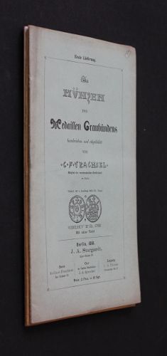 Die Hünzen Und Medaillen Graubündens Beschrieben Und Abgebildet Von C.F. Trachsel (3 Volumes)