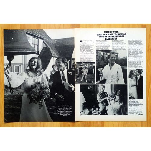 Paris Match N°1672 - Coupure De Presse, Cheryl Tiegs, Murray Hopsin
