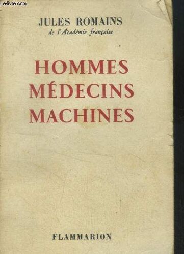 Hommes Medecins Machines