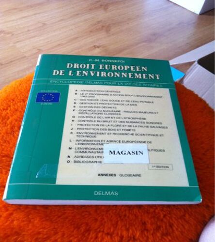 Droit Européen De L'environnement