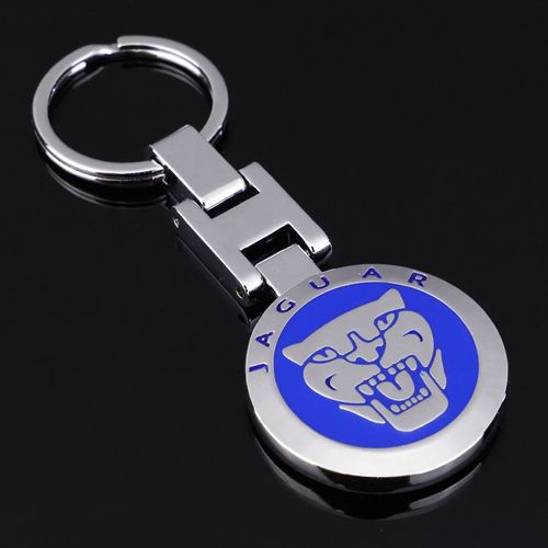 3D Chrome de Voiture en Métal porte-clés en Alliage de Zinc Clé Pendentif, de la Famille des Cadeaux pour les Hommes et les Femmes