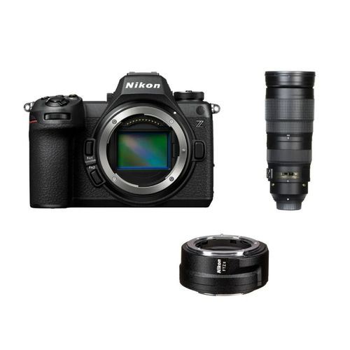 Nikon Z6 III Appareil photo sans miroir + Nikon FTZ II Mount Adapter + Nikon AF-S 200-500mm f5.6E NIKKOR ED VR