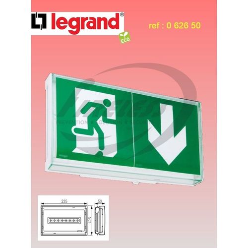 Bloc de secours BAEH HABITATION ECO² Legrand SATI