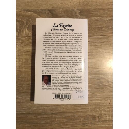 La Fayette - Colonel En Saintonge