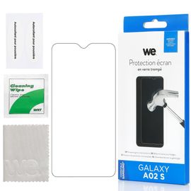 We Verre Trempé Pour Samsung Galaxy A02s - Film Protection Écran Anti-Rayures - Anti-Bulles D'air Ultra Résistant