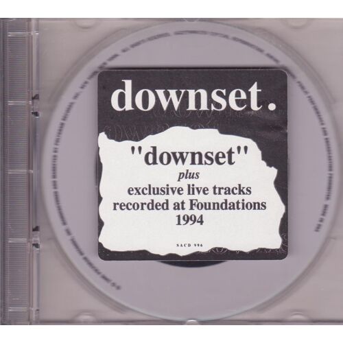 Downset Cd Maxi Downset & More Live Tracks (3) Usa Only Sacd 996